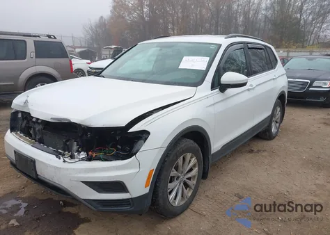 2020 Volkswagen Tiguan 2.0T S z USA, uszkodzony, nr VIN 3VV0B7AX5LM082664